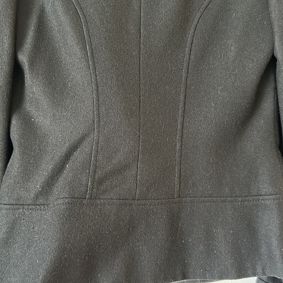 Halogen Asymmetrical Black Zip Blazer - Picture 7 of 8